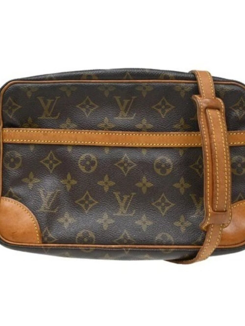 Best05 LOUIS VUITTON TROCADERO 27 CROSSBODY SHOULDER BAG M51274 NO8902 BQ00724